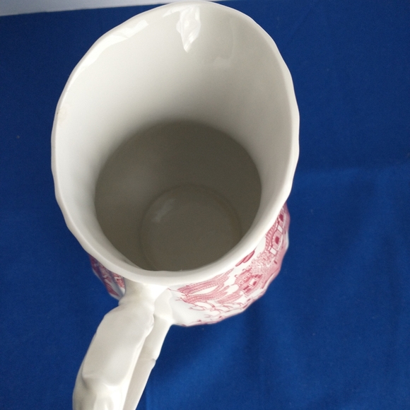 WESSEX Willow Red Chinoiserie Pitcher - Picture 4 of 10